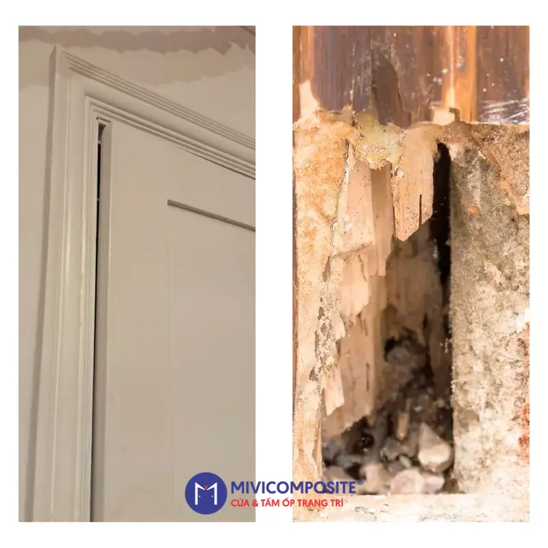 Cửa nhựa gỗ chống nước