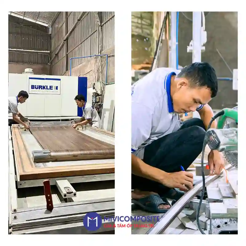 Nhà máy sản xuất cửa nhựa composite