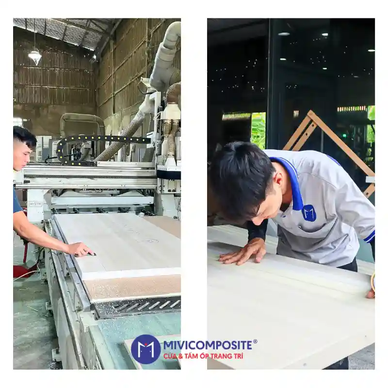 Nhà máy sản xuất cửa nhựa composite