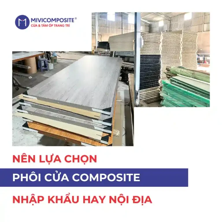 Phôi cửa composite
