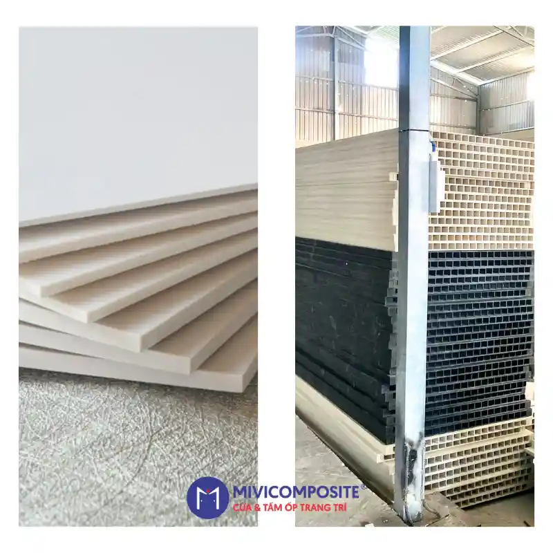 So sánh nhựa Picomat và Composite