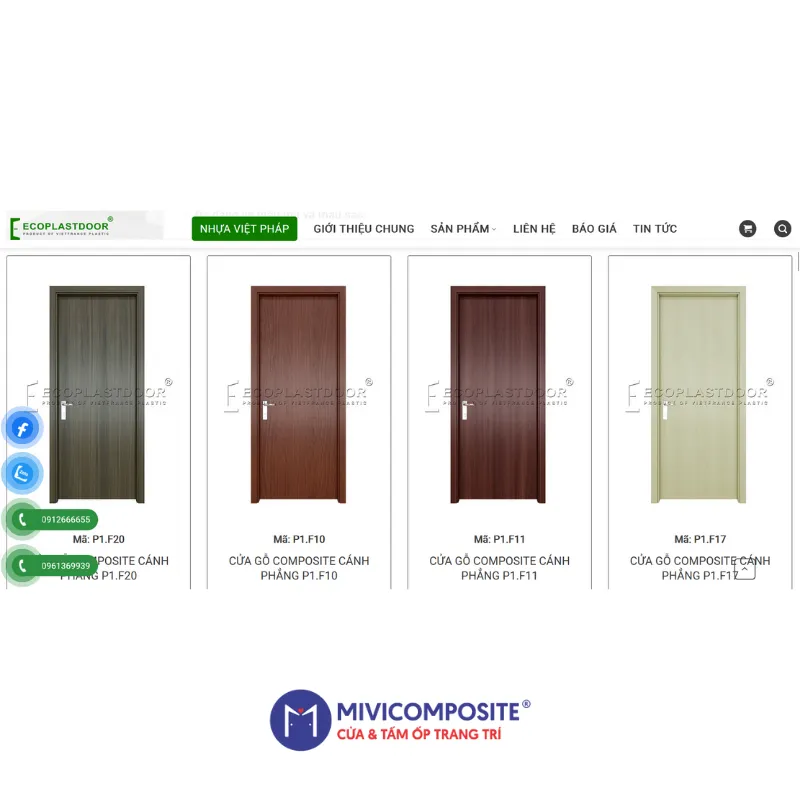 Thương hiệu cửa nhựa composite