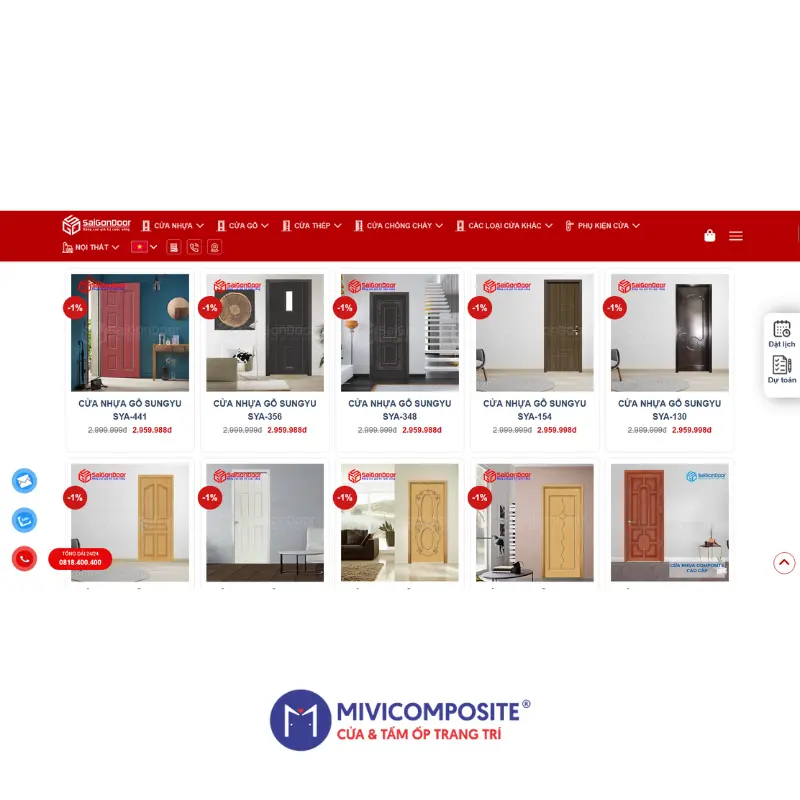 Thương hiệu cửa nhựa composite