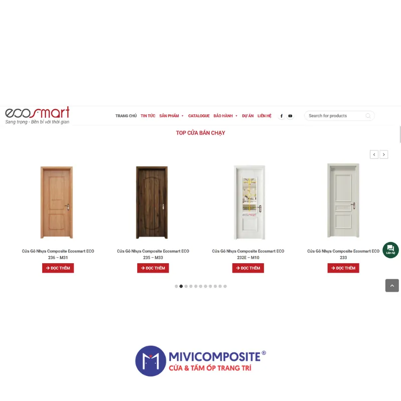 Thương hiệu cửa nhựa composite