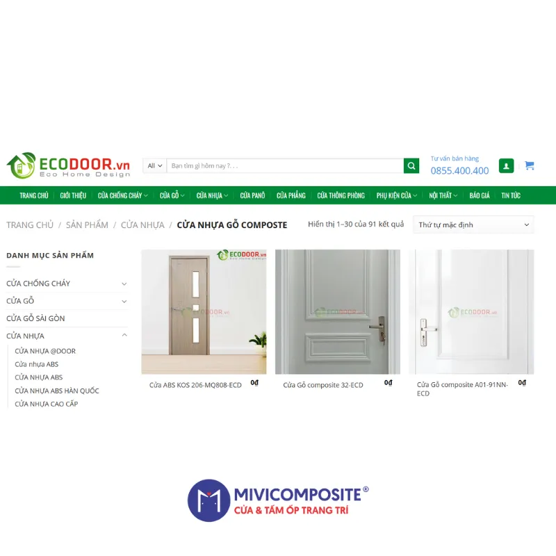 Thương hiệu cửa nhựa composite