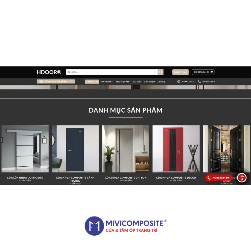Thương hiệu cửa nhựa composite