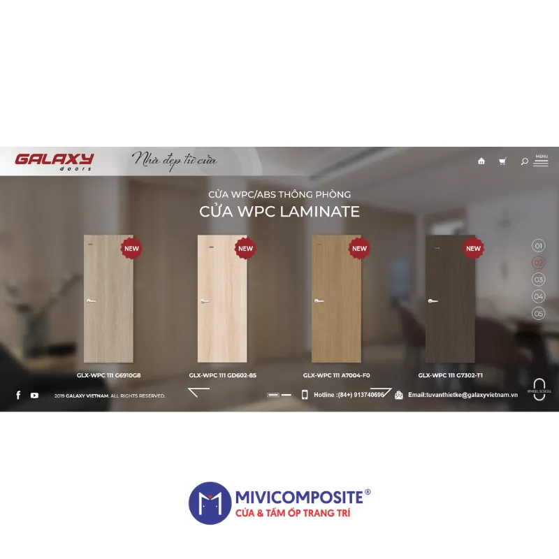 Thương hiệu cửa nhựa composite