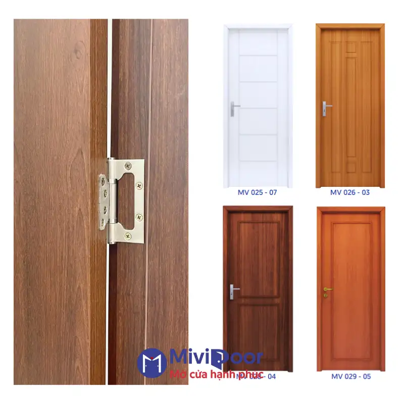 Bản lề cửa nhựa composite