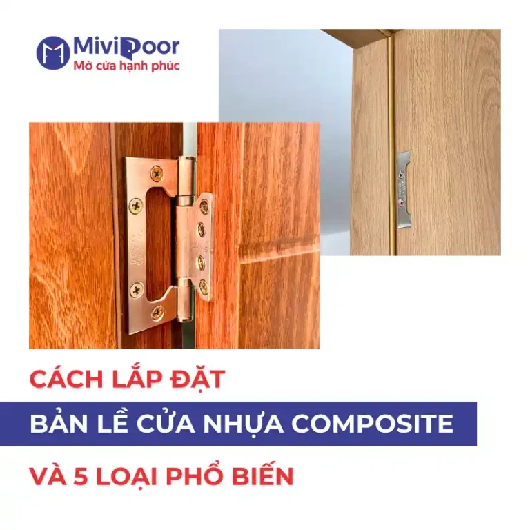 Bản lề cửa nhựa composite