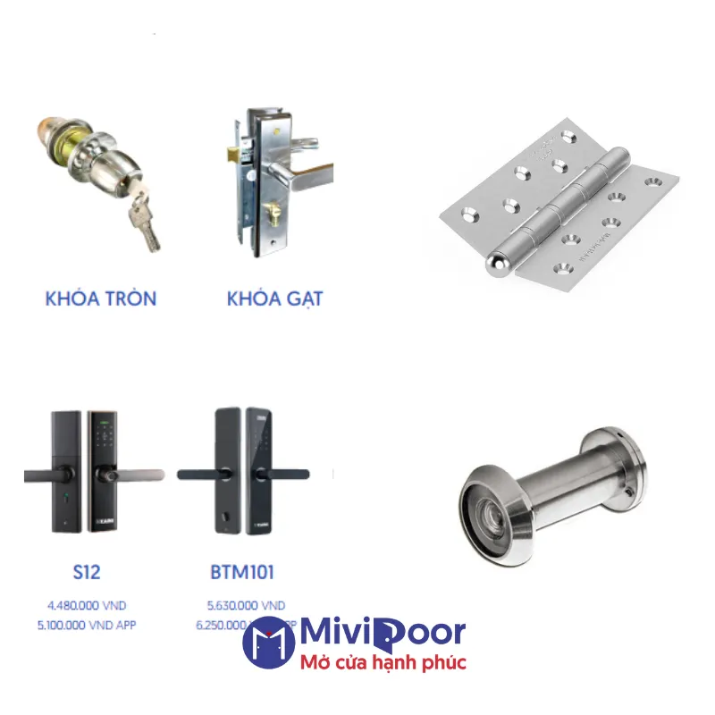 Cấu tạo cửa nhựa composite