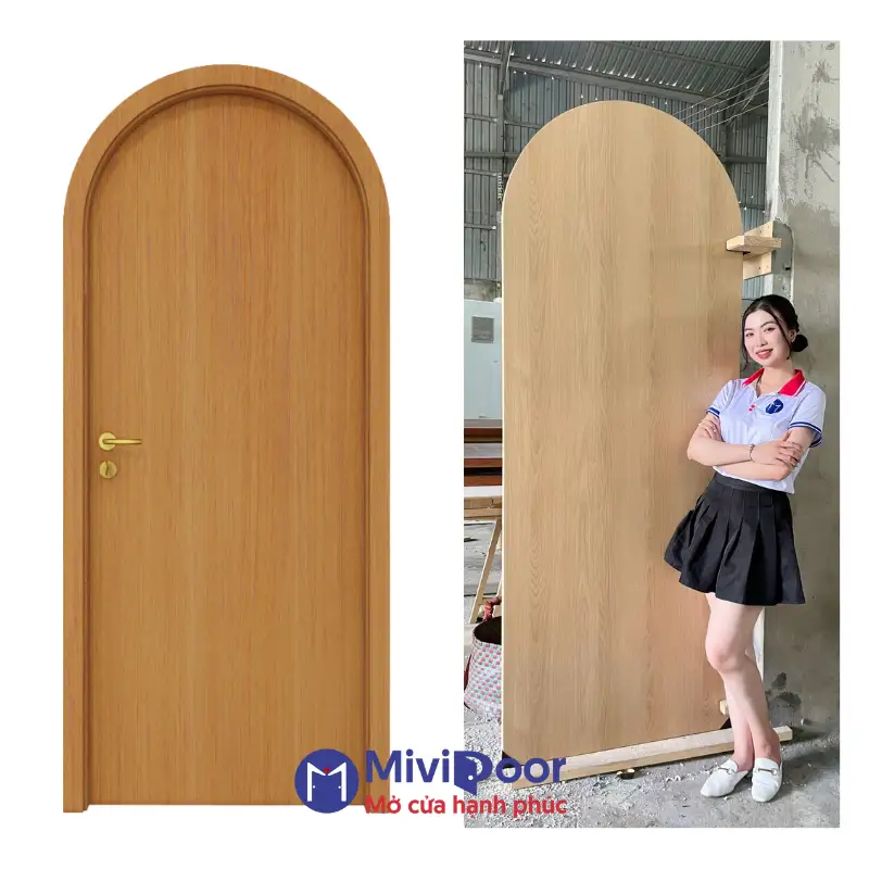 Cửa phòng nhựa giả gỗ