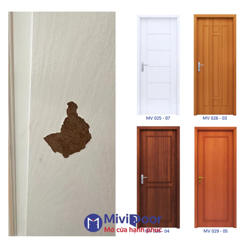 Sơn cửa composite