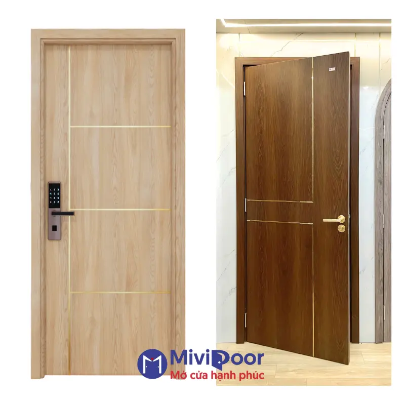 Các loại cửa nhựa giả gỗ