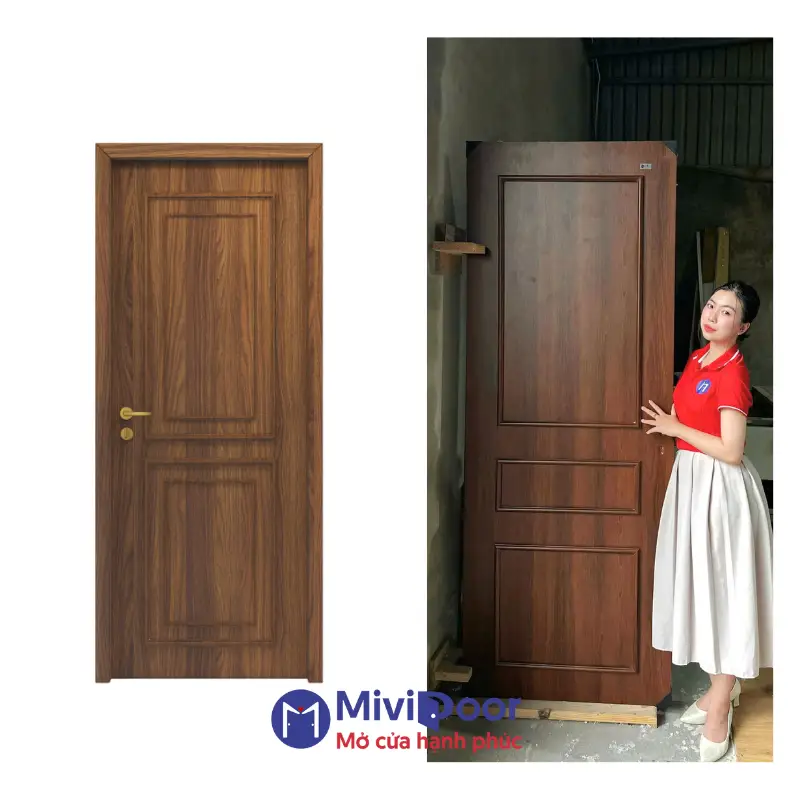 Các loại cửa nhựa giả gỗ