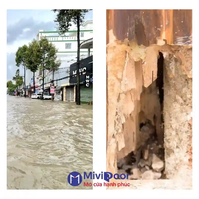 Cửa cho mùa mưa Cần Thơ