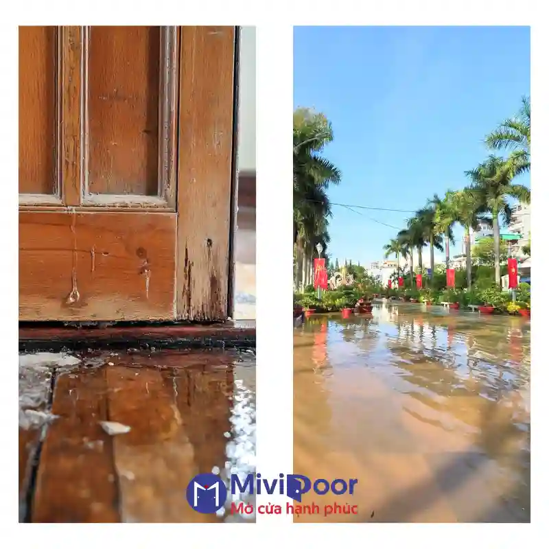 Cửa cho mùa mưa Cần Thơ