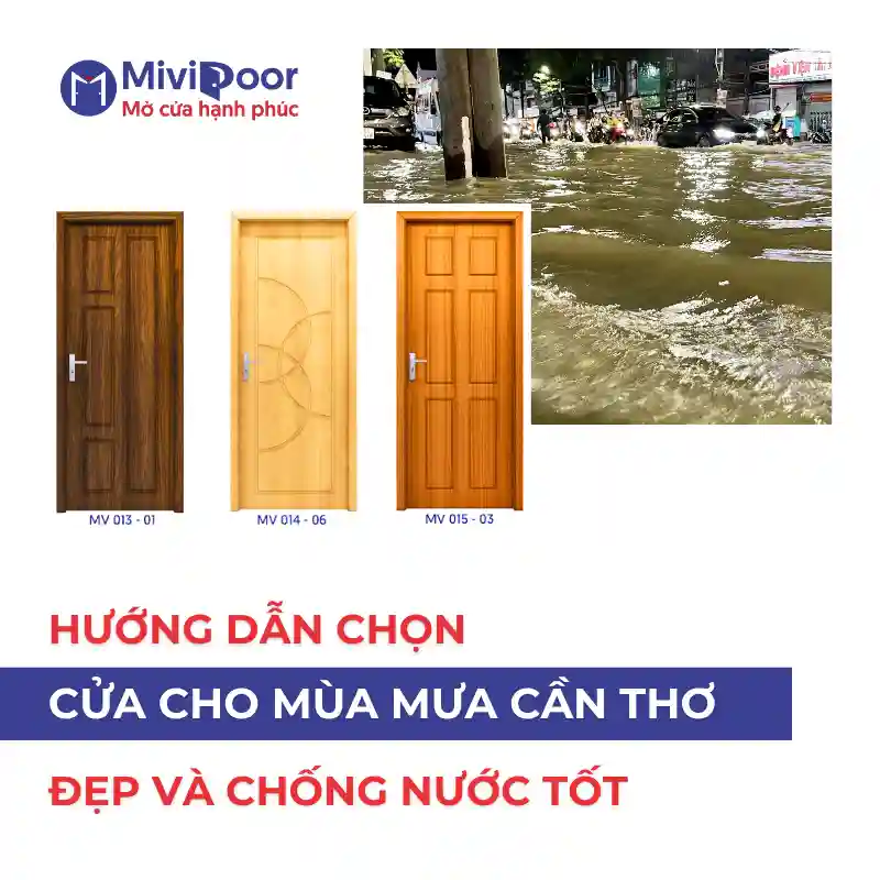 Cửa cho mùa mưa Cần Thơ