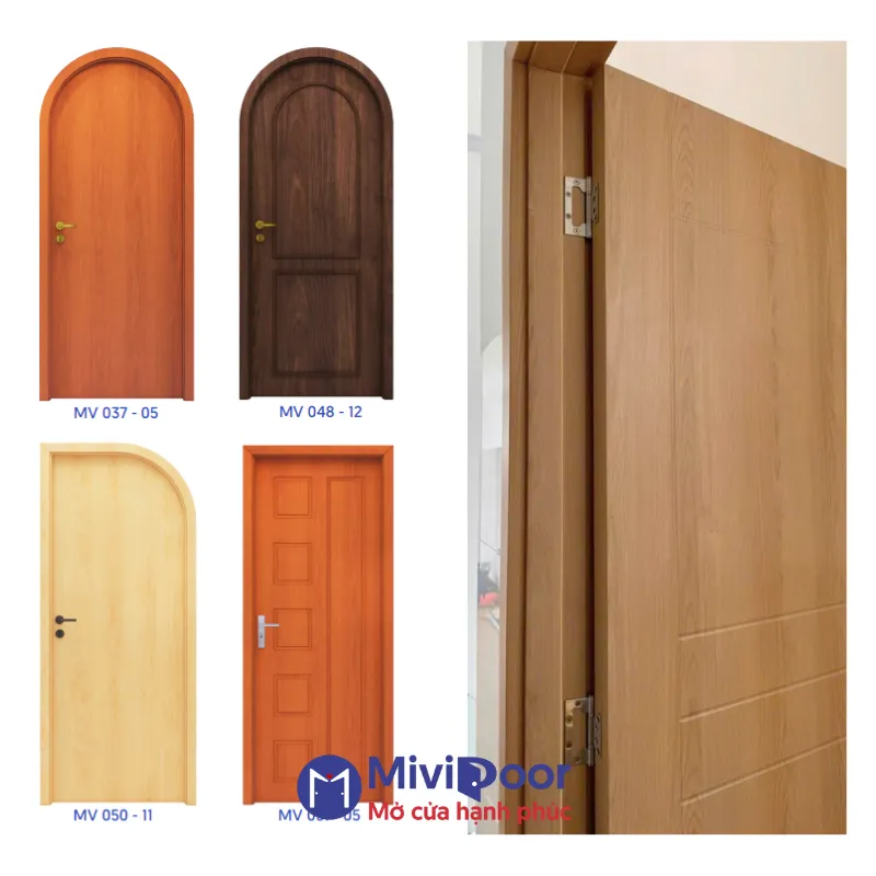 Cửa composite bị xệ cánh