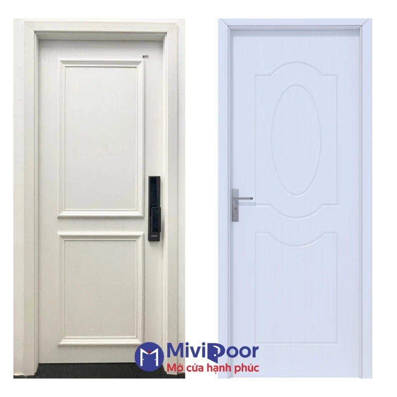 Cửa nhựa giả gỗ giá rẻ