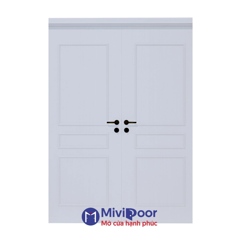 Cửa nhựa giả gỗ trắng