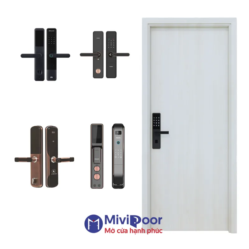 Khóa cửa composite cho không gian