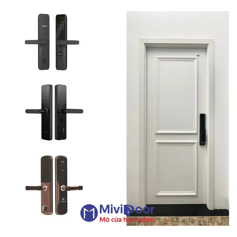 Khóa cửa composite cho không gian