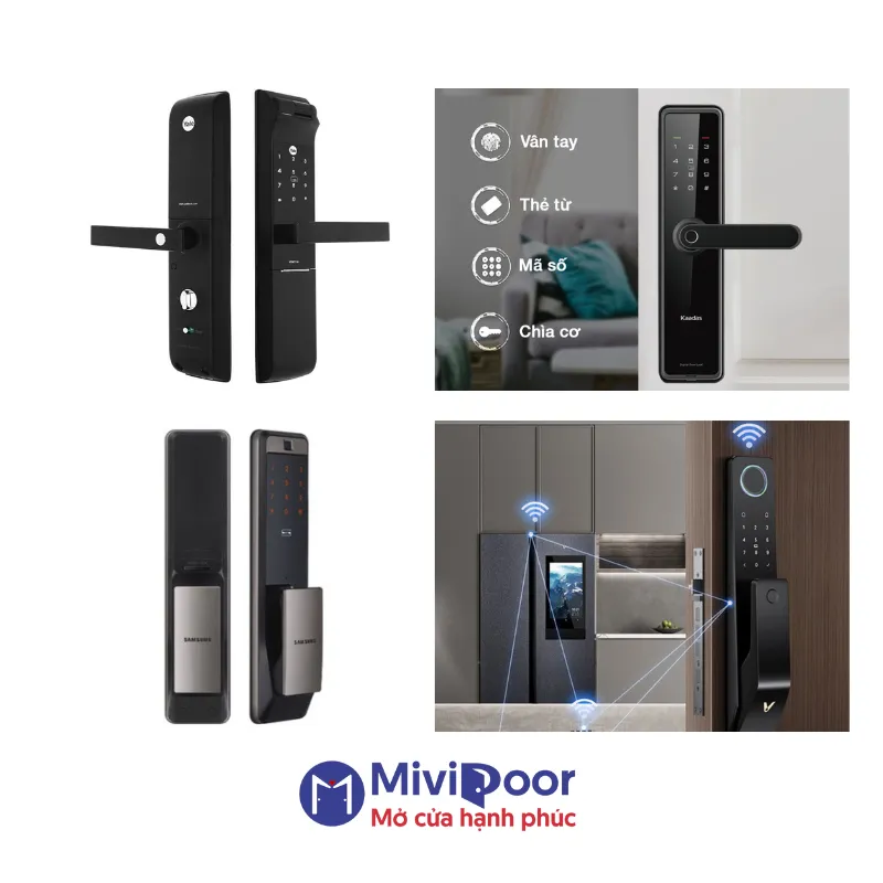 Khóa cửa composite