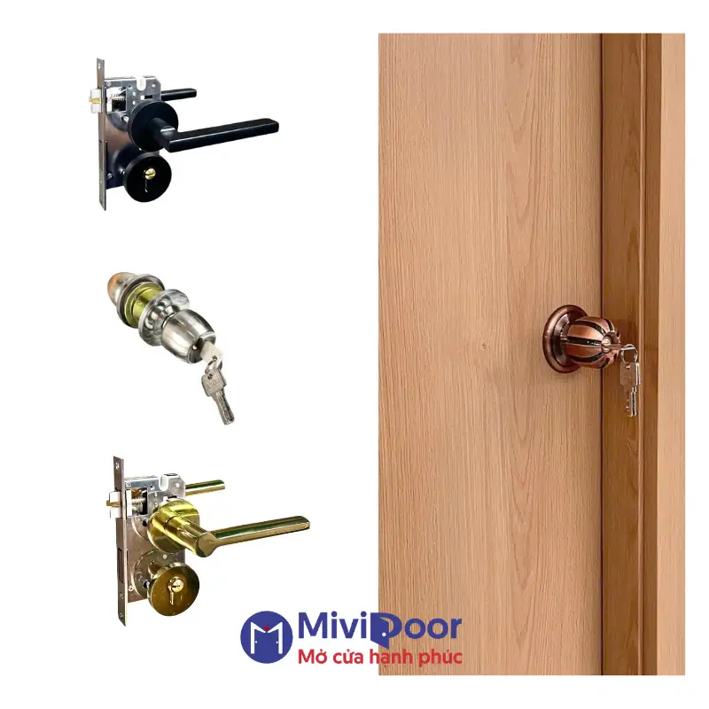 Khóa cửa composite