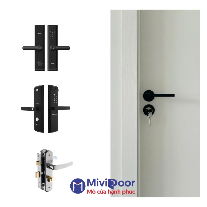 Khóa cửa composite