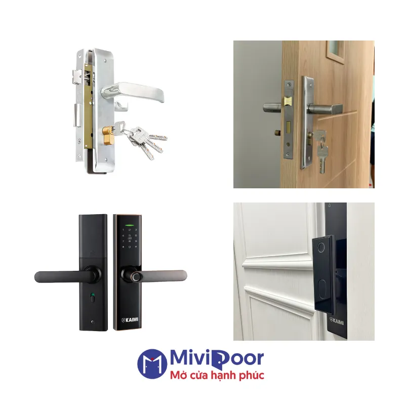 Khóa cửa composite