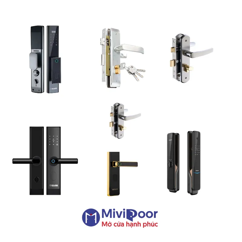 Khóa cửa composite