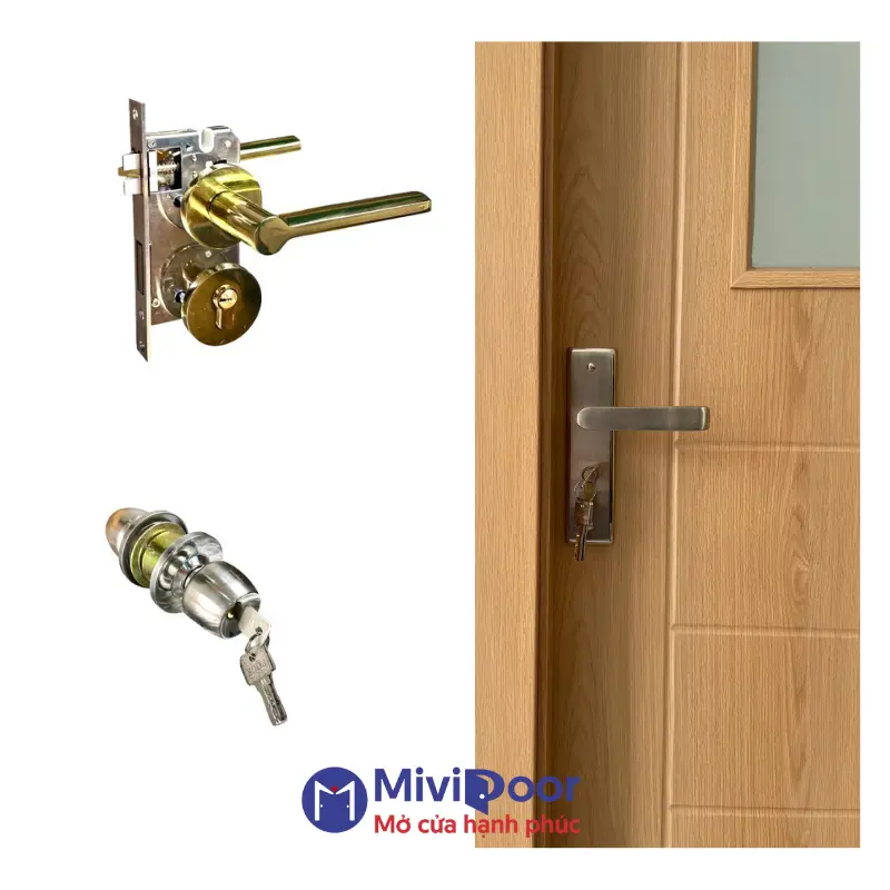 Ổ khóa cửa composite