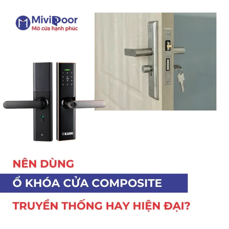 Ổ khóa cửa composite