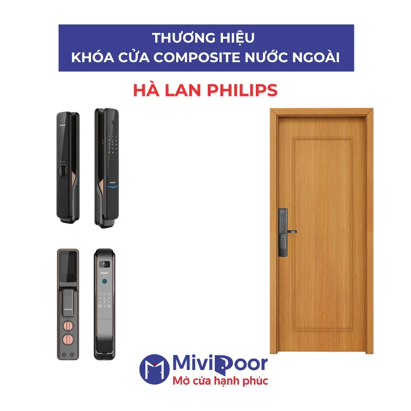 Thương hiệu khóa cửa composite 