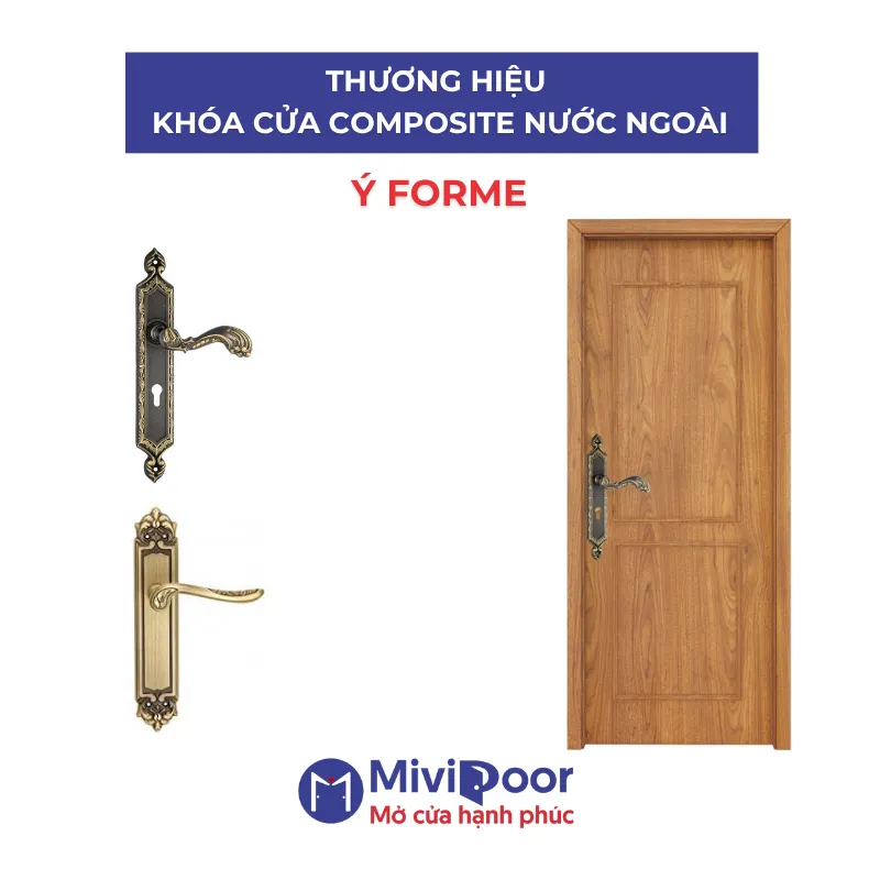 Thương hiệu khóa cửa composite 