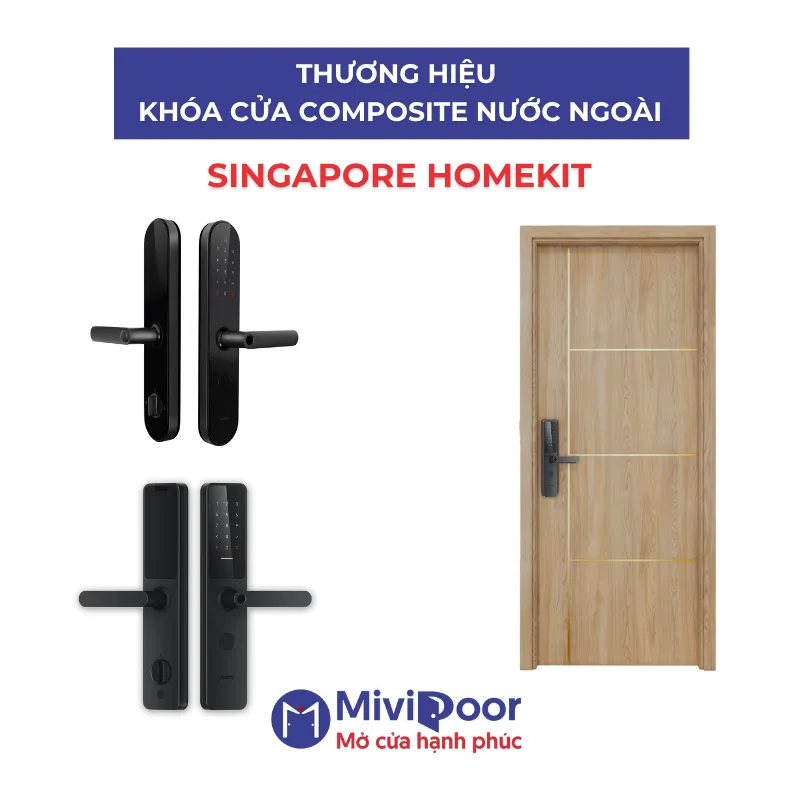 Thương hiệu khóa cửa composite 