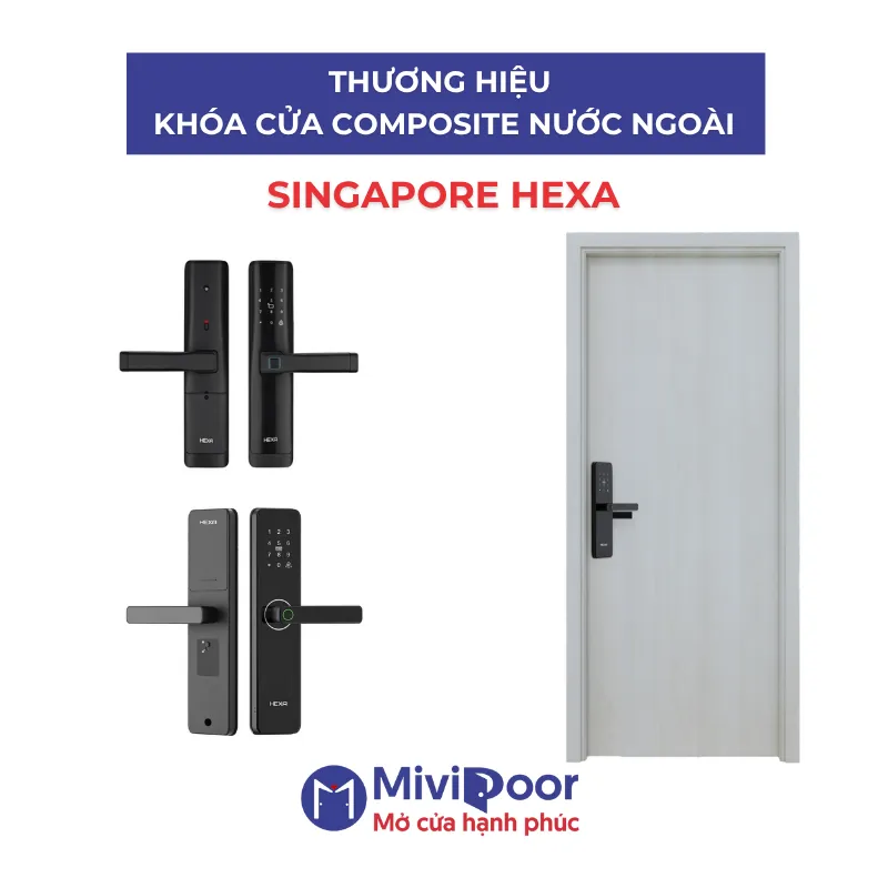 Thương hiệu khóa cửa composite 