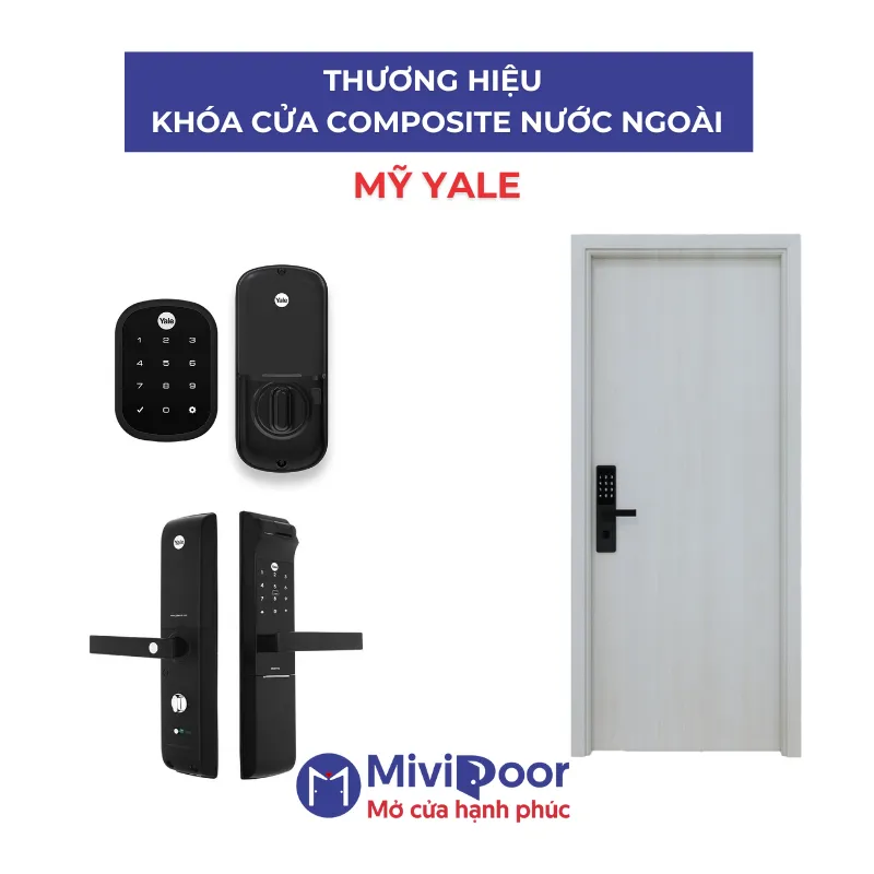 Thương hiệu khóa cửa composite 