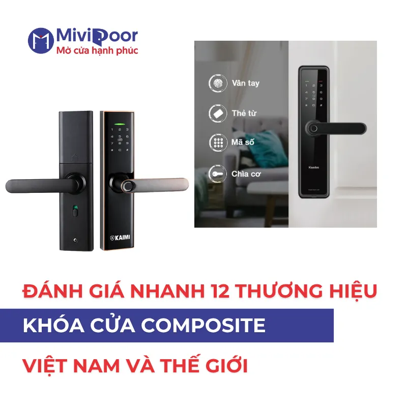 Thương hiệu khóa cửa composite
