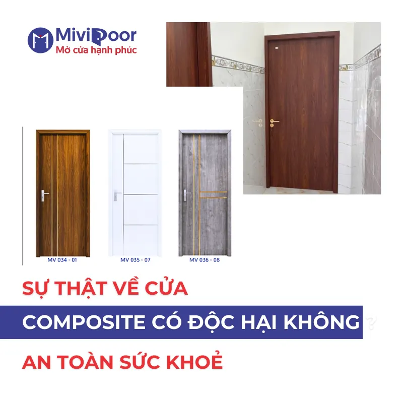 Cửa composite có độc hại không