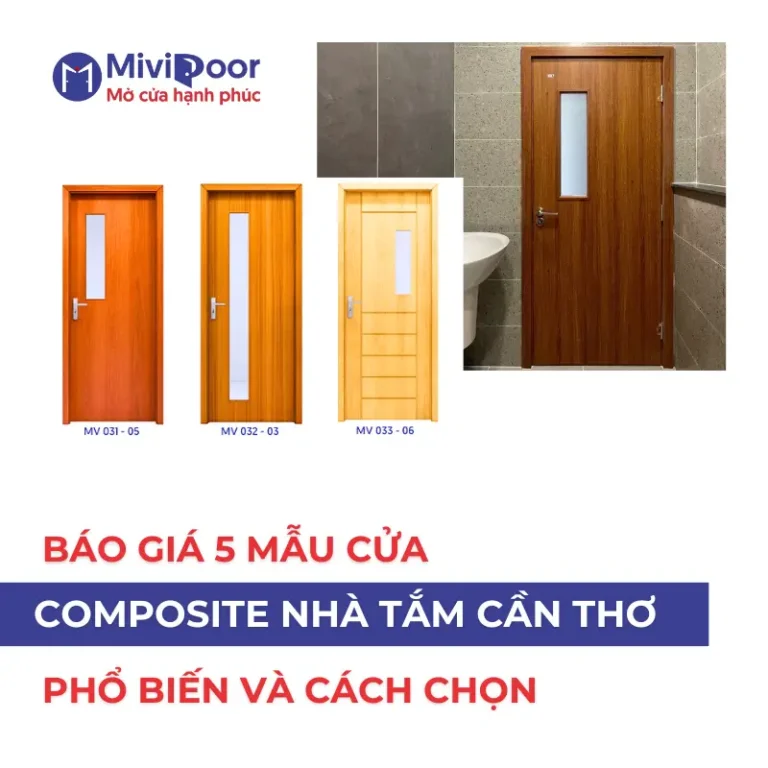 Cửa composite nhà tắm Cần Thơ