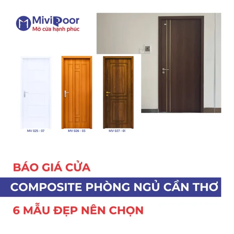 Cửa composite phòng ngủ Cần Thơ
