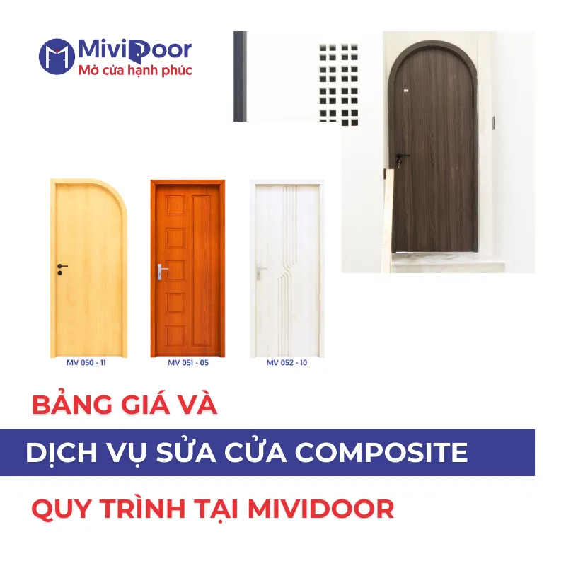 Dịch vụ sửa cửa composite