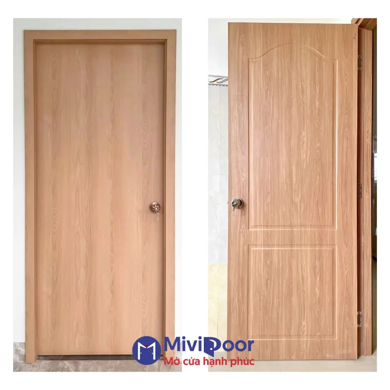 Thay cửa gỗ bằng cửa composite